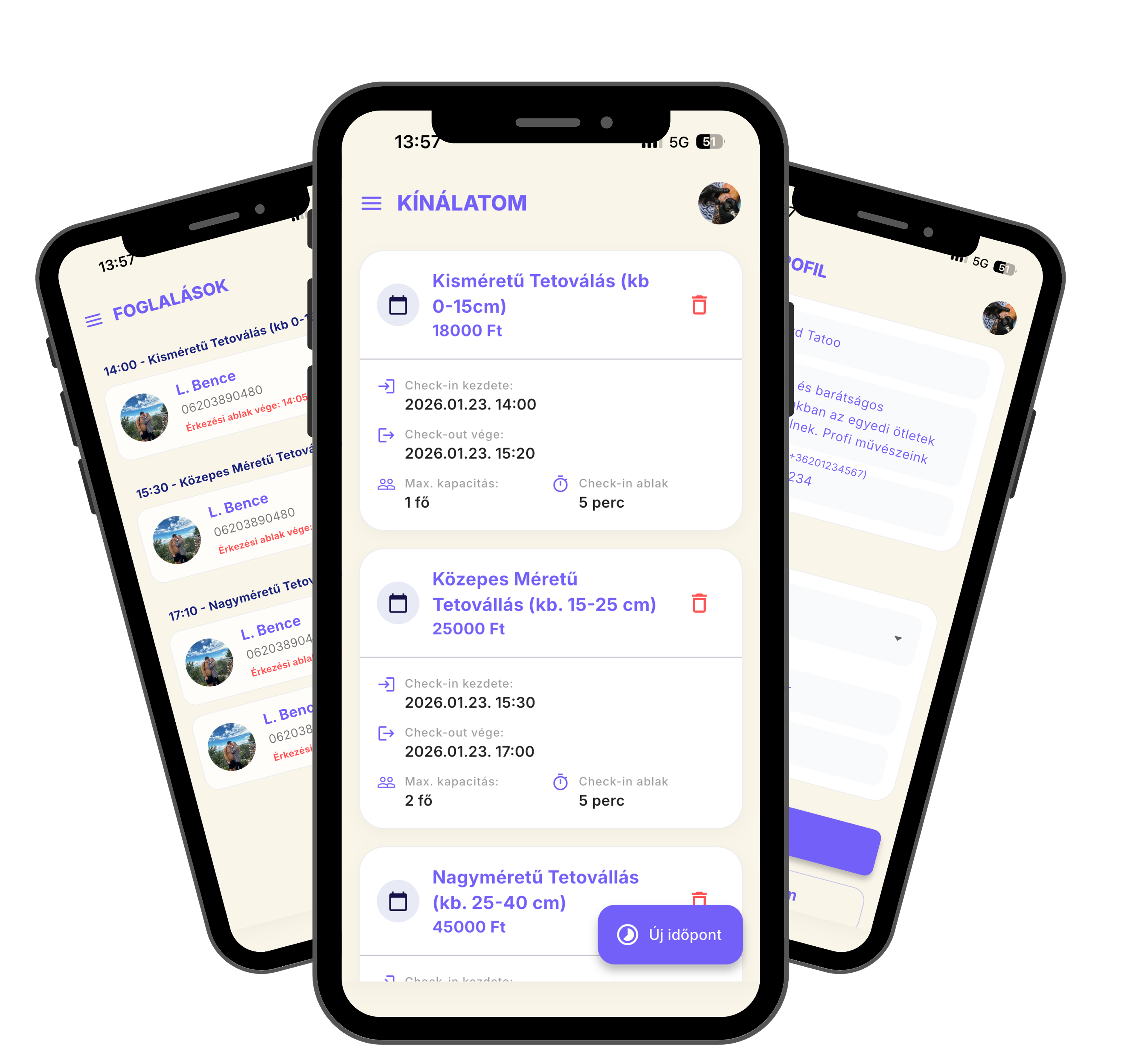 FesztFood app screen